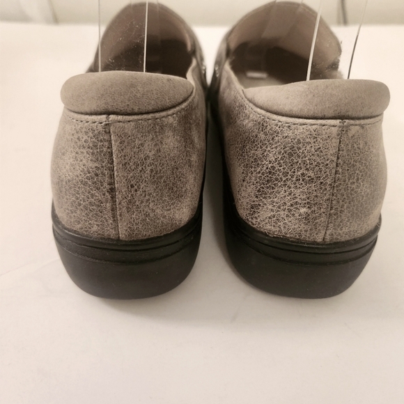EUC ALEGRIA TAYLOR STONE WALL LOAFERS TAUPE BROWN SIZE 36 - Picture 3 of 14
